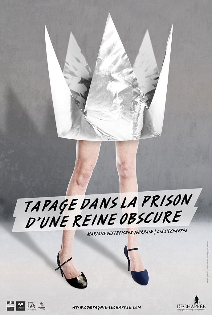 tapage_dans_la_prison_dune_reine_obscure_affiche